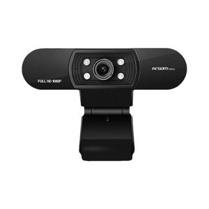 Cámara Web Full HD 1080P Con Micrófono Integrado Cam50 Negro Argom Tech