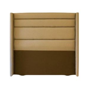 Cabecera Resistente Modelo Persa 140 Beige Full Super Spuma