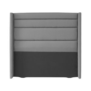 Cabecera Resistente Modelo Persa 140 Gris Full Super Spuma