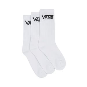 Media Pack De Tres Classic Crew Infantil Blanco Vans