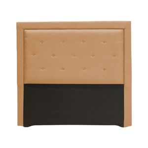 Cabecera Resistente Modelo Imperial 140 Beige Full Super Spuma