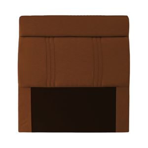 Cabecera Resistente Modelo Persa 160 Marrón Queen Super Spuma