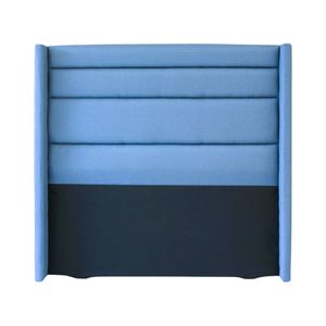 Cabecera Resistente Modelo Persa 160 Azul Queen Super Spuma