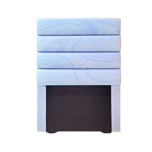 Cabecera Decorativa Impulse 100x190 Twin Celeste Super Spuma