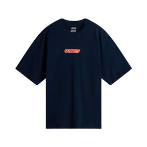 Remera Manga Corta Clásica Retro Hook And Loop Azul Hombre Vans