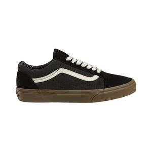 Zapatenis Con Franja Old Skool Ua Negro Gris Marrón Unisex Vans
