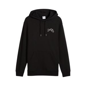 Canguro Con Capucha Hotel Graphic Back Hood Negro Blanco Hombre Puma