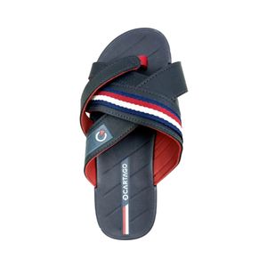 Zapatilla Estilo Casual Misano Slide Azul Marino Hombre Cartago