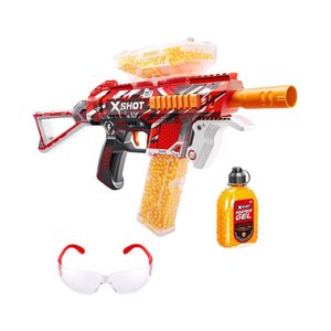 Lanzador De Balines De Gel Con Modo Automático X-Shot Hypergel Trace Fire Con 10.000 Balines Zuru