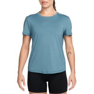 Remera Manga Corta One Classic Dri-Fit Turquesa Mujer Nike