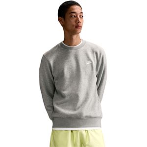 Canguro Cuello Redondo Club Bb Crew Basic Gris Hombre Nike