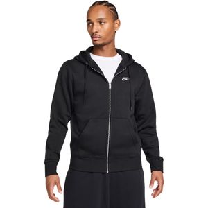 Campera Con Capucha Club Bb Negro Hombre Nike