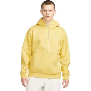 Canguro Con Capucha Swoosh Fleece Mostaza Hombre Nike