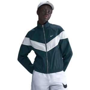 Campera Ligera Windrunner Ns Loose Verde Azulado Oscuro Mujer Nike