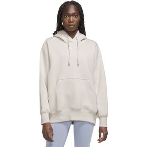 Canguro Con Capucha Oversized Ns Phoenix Fleece Beige Mujer Nike