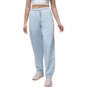 Pantalón Relajado Jordan Brooklyn Fleece Gfx Celeste Mujer Nike