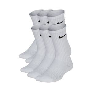 Media Alta Pack De Seis Everyday Cush Crew Blanco Nike