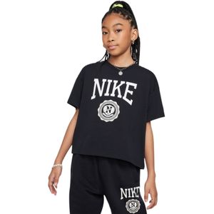 Remera Manga Corta Graphic Star Negro Niña Nike