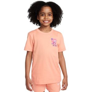 Remera Manga Corta Boxy Scooter Salmón Niña Nike