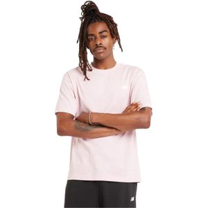 Remera Manga Corta Essentials Rosa Hombre New Balance