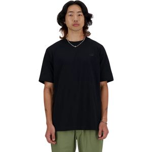 Remera Manga Corta Athletics Cotton Negro Hombre New Balance