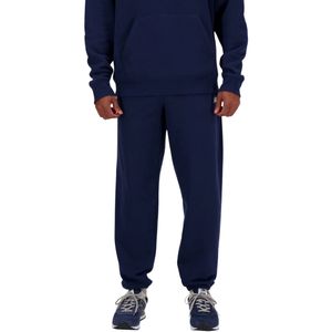 Jogger Con Cordón Essentials French Terry Azul Hombre New Balance