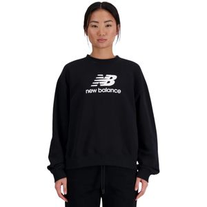 Canguro French Terry Stacked Negro Mujer New Balance