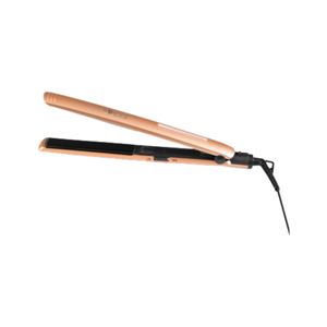 Planchita Modeladora De Cabello Con Revestimiento Cerámico 45W EB068EUR Dorada Multilaser