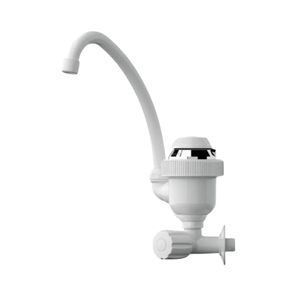 Canilla Eléctrica Pico Alto 4400W Pared Blanca Sintex
