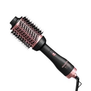 Cepillo Secador Con Revestimiento De Cerámica Con Argán 1200 W Negro Rosado Mondial
