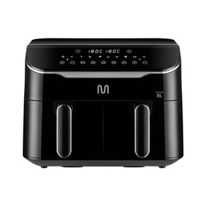 Freidora Sin Aceite 2500 Watts 8 Litros Negro Multilaser