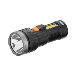 Linterna De Mano Recargable 4 Watts Negro Multilaser
