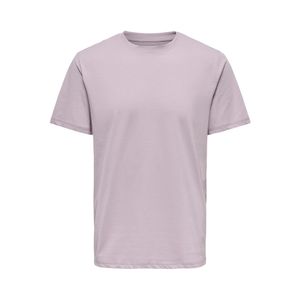 Remera Manga Corta Nirvana Basic Lavanda Hombre Only & Sons