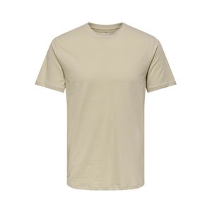 Remera Manga Corta Pelican Basic Beige Hombre Only & Sons