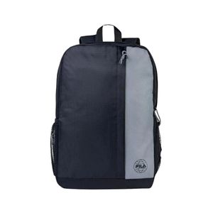 Mochila Resistente Negro Gris Combinado Fila