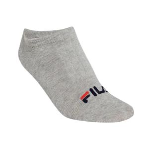 Medias Tripack Caño Corto Gris Fila