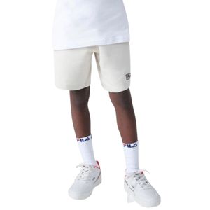 Short Essential Moleton Terry Beige Infantil Unisex Fila