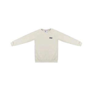 Canguro Essential Moleton Beige Cuello Redondo Infantil Unisex Fila