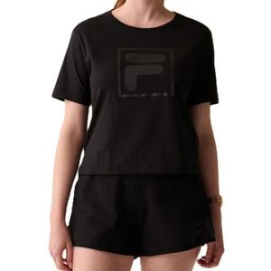 Remera Moda Letter Essentials Negro Mujer Fila