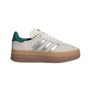Zapatenis Plataforma Gazelle Marfil / Verde / Plata Mujer Adidas