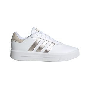 Zapatenis Plataforma Court Platform Blanco / Dorado Mujer Adidas