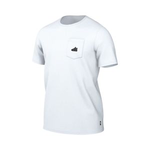 Remera Manga Corta Max90 Patch Conect Blanco Hombre Nike