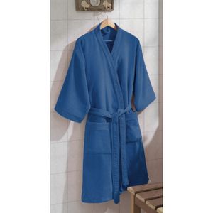 Bata De Baño T=P Azul Ad-2 Dohler