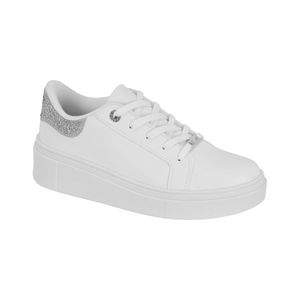 Champion Blanco Con Plata Y Brillos Mujer Vizzano