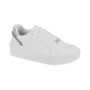 Champion Blanco Con Plata Y Brillos Mujer Vizzano