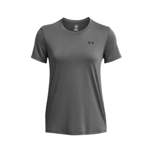 Remera Manga Corta Gris Oscuro Tech Ssc Solid Mujer Under Armour