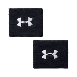 Muñequera Absorbente Performance Wristbands Negro Under Armour