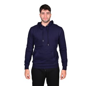 Canguro Con Capucha Basic Fleece Azul Marino Hombre Connection