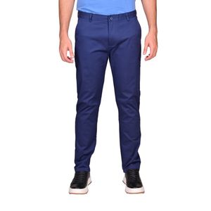 Pantalón Slim Fit Fantasía Azul Hombre New Green