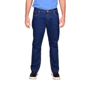 Jean Corte Regular Azul Oscuro Hombre New Green